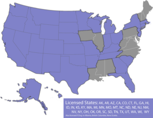 Critical Structures Licensed States